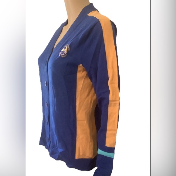 Pebble Beach Golf Cardigan links Sweater Button Down, size  Medium, V neck, - Picture 3 of 12